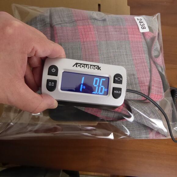 Halogen Blazer Womens SZ M Plaid Gray/Pink Single Button Business Casual Career - Picture 10 of 10